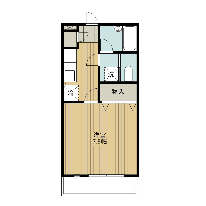 リベロ砂山 間取り