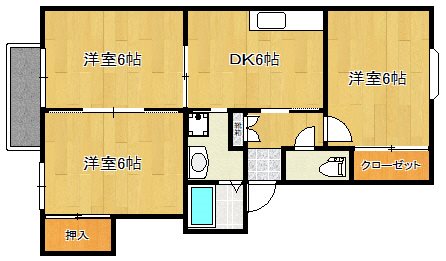 メゾン・ド・シャンテ 間取り