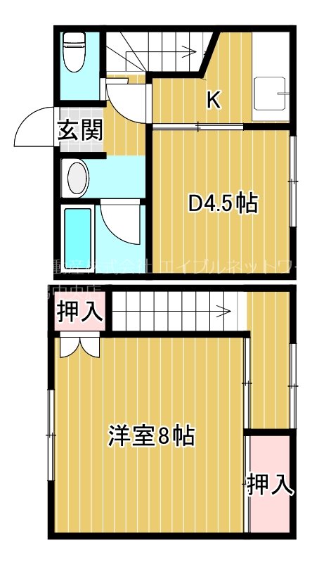 丸中ハイツ 間取り
