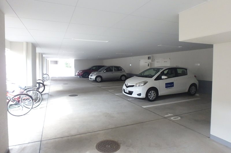 リバーサイド新潟 駐車場