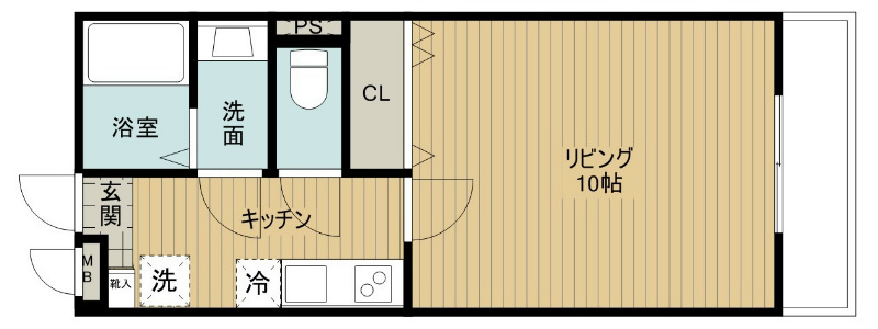 リゾナーレ上近江　A棟 間取り