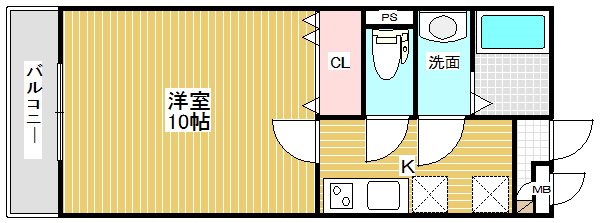 reve堀之内南2 間取り